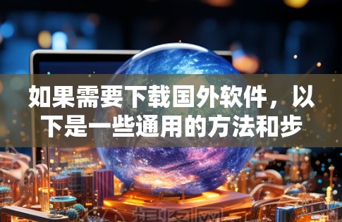 如果需要下载国外软件，以下是一些通用的方法和步骤